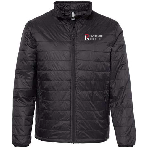 Independent Trading Co. Puffer Jacket -- Black