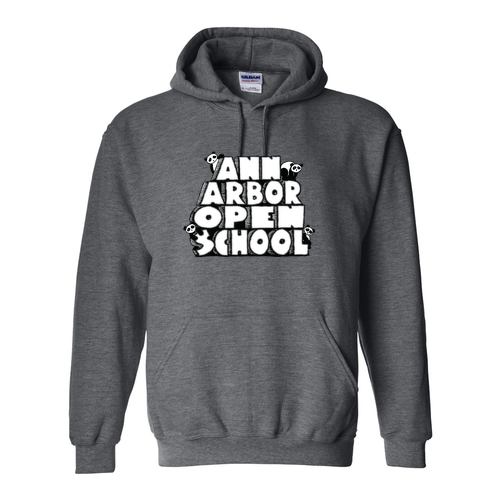 Gildan Heavy Blend Hooded Sweatshirt -- Dark Heather