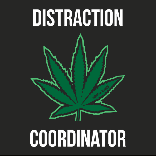 Distraction Coordinator T-Shirt -- Black