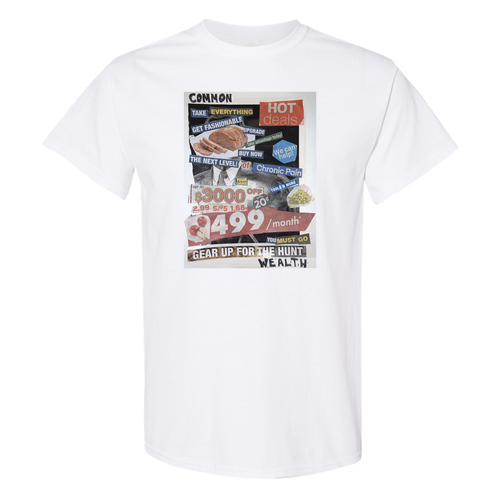 Gildan Heavy Cotton Basic T-Shirt -- White