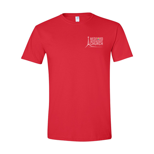 Adult Gildan SoftStyle T-Shirt -- Red