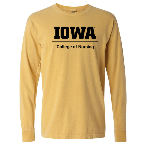 Comfort Colors Ringspun Long Sleeve Tee -- Mustard