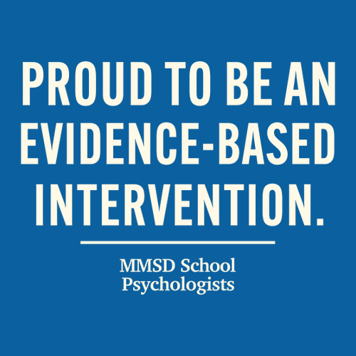Evidenced-Based Intervention T-shirt -- Neon Blue
