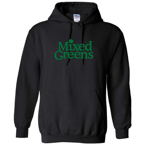 Adult Gildan Heavy Blend Hooded Sweatshirt -- Black