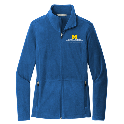 Ladies Port Authority Accord Microfleece Jacket -- Royal, $40