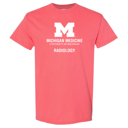 Mens/Unisex Gildan Heavy Cotton Basic T-Shirt -- Coral Silk