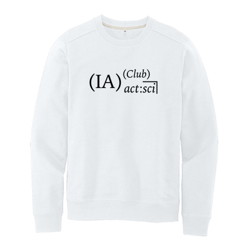 District Re-Fleece Crew -- White