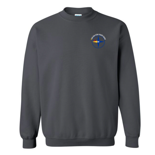 Gildan Heavy Blend Crew Neck Sweatshirt -- Charcoal