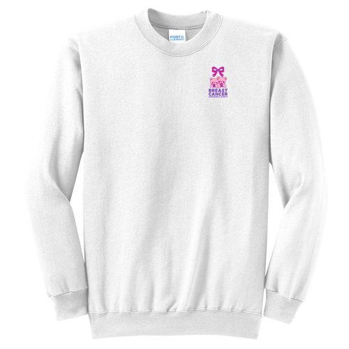 Port and Company Classic Crewneck Sweatshirt -- White