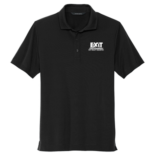 Mercer+Mettle Stretch Jersey Polo -- Deep Black