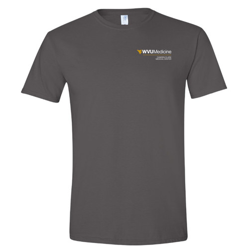 Screen Printed Gildan SoftStyle T-Shirt -- Charcoal