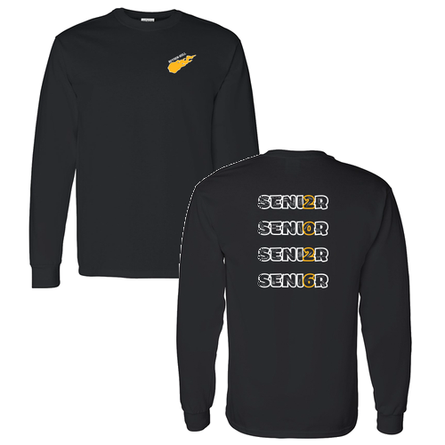 Gildan Heavy Cotton Longsleeve Basic T-Shirt -- Black