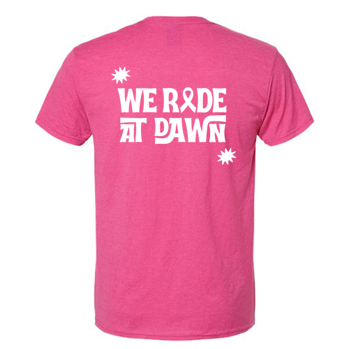 Hanes Perfect-T Ring Spun T-Shirt -- Wow Pink Heather
