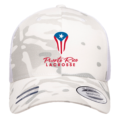 Retro Trucker -- Multicam Alpine / White