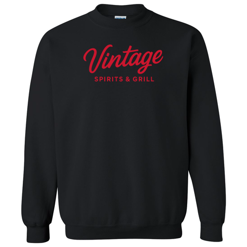 Gildan Heavy Blend Crew Neck Sweatshirt -- Black