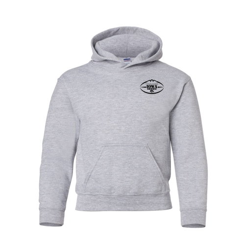 Gildan Heavy Blend Youth Hooded Sweatshirt -- Sport Grey