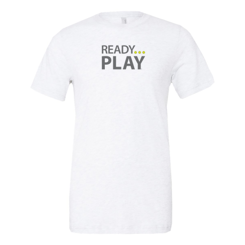 Bella Canvas Triblend Short Sleeve T-Shirt -- Solid White Triblend