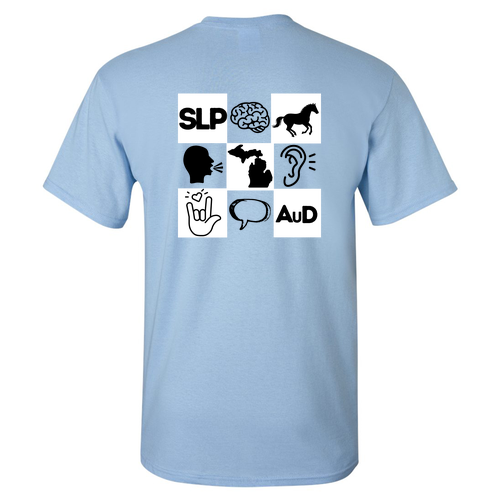 NSSLHA Gildan Heavy Cotton Basic T-Shirt -- Light Blue