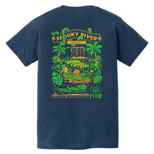 Comfort Colors Youth Garment-Dyed Heavyweight T-Shirt -- True Navy