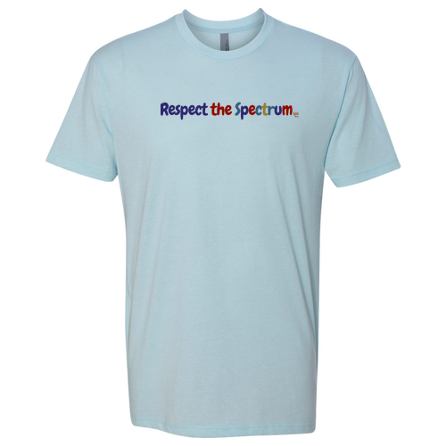 Next Level Mens CVC Crew -- Ice Blue