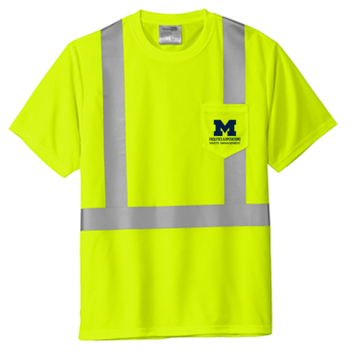 CornerStone ANSI 107 Class 2 Mesh Tee -- Safety Yellow, $32