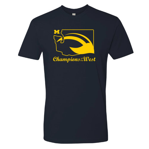 Mens/Unisex Next Level Soft Fitted Short Sleeve Tee -- Midnight Navy