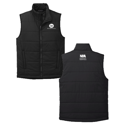 Port Authority Puffer Vest -- Deep Black