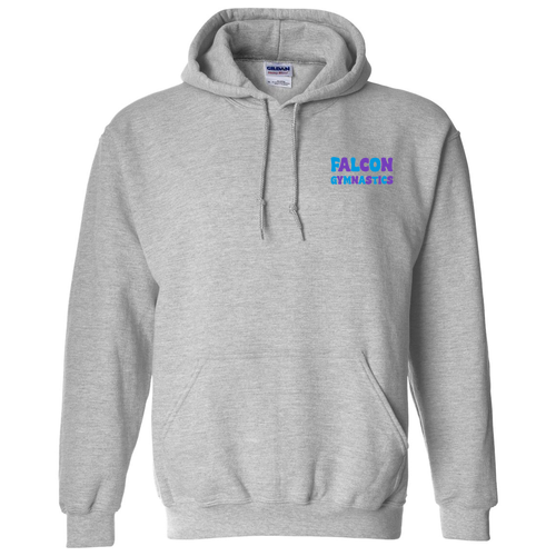 Gymnast Era Hooded Sweatshirt -- Sport Grey