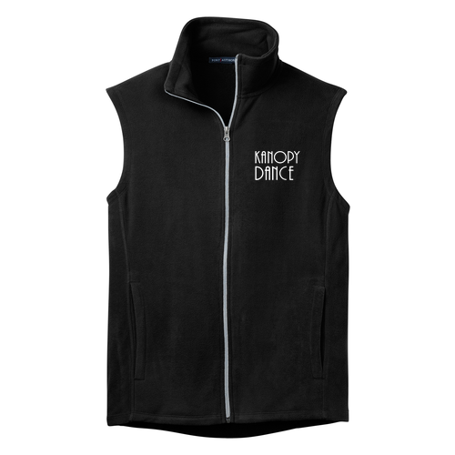 Port Authority Microfleece Vest -- Black