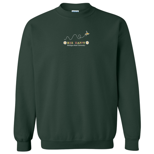Gildan Heavy Blend Crew Neck Sweatshirt -- Forest Green