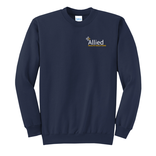 Port and Company Classic Crewneck Sweatshirt -- Navy