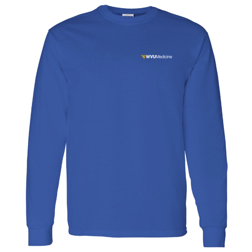 Gildan Heavy Cotton Longsleeve Basic T-Shirt -- Royal