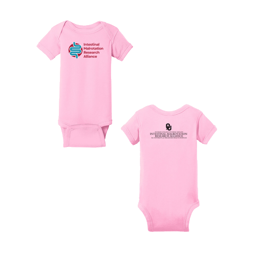 Rabbit Skins Lap Shoulder Onesie Infant -- Pink
