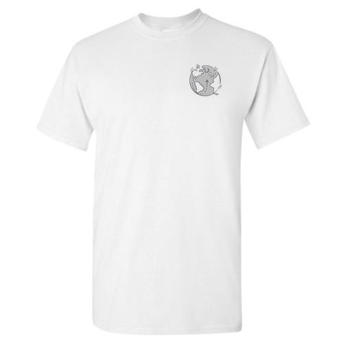 Gildan Heavy Cotton White T-Shirt