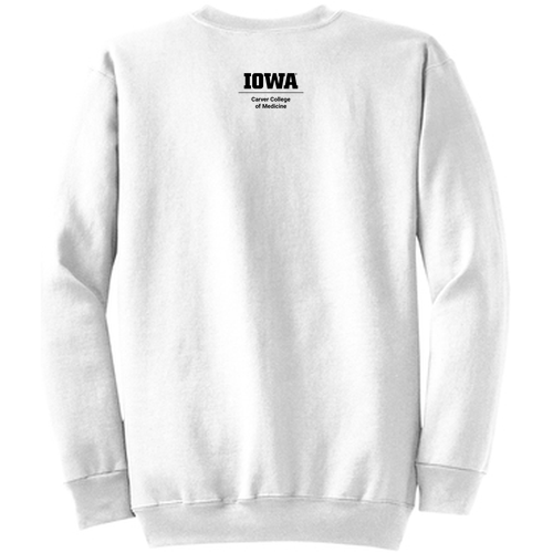 Arch Medicine Port and Company Classic Crewneck Sweatshirt -- White