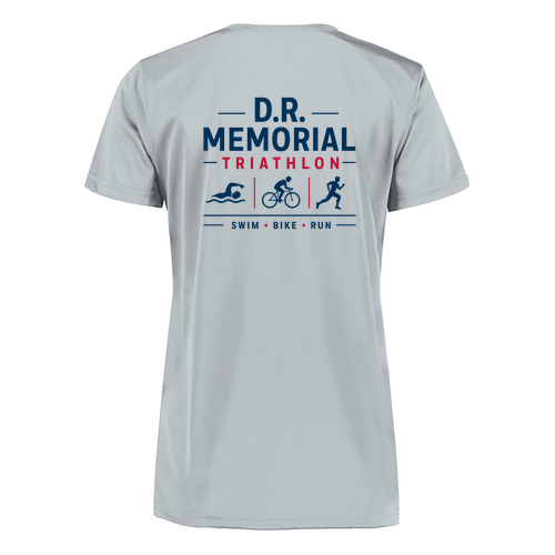 Augusta Ladies Wicking T-Shirt -- Silver