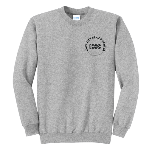 Port and Company Classic Crewneck Sweatshirt -- Athletic Heather