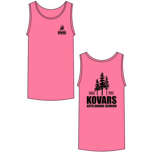 Gildan Heavy Cotton Adult Tank Top -- Safety Pink