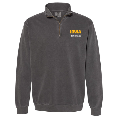 Comfort Colors Adult Quarter Zip Sweatshirt -- Pepper