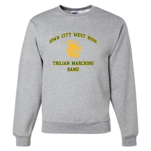 Jerzees 8 Oz., 50/50 Nublend Fleece Crew -- Athletic Heather