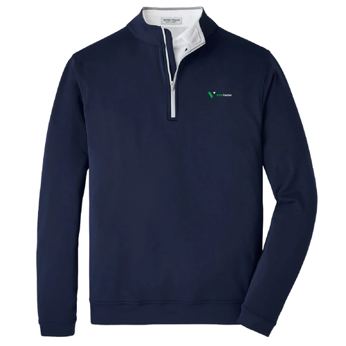 Vox Factor Peter Millar Perth 1/4 Zip -- Navy