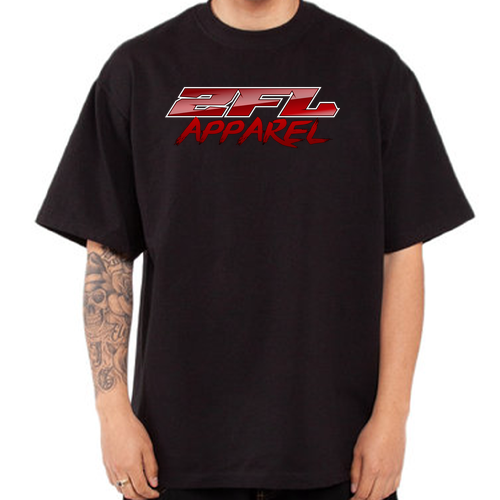 Shaka Wear Adult Max Heavyweight T-Shirt -- Red