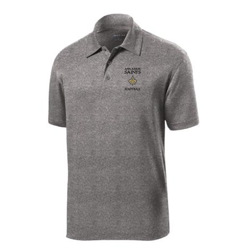 Sport-Tek Heather Contender Polo -- Vintage Heather