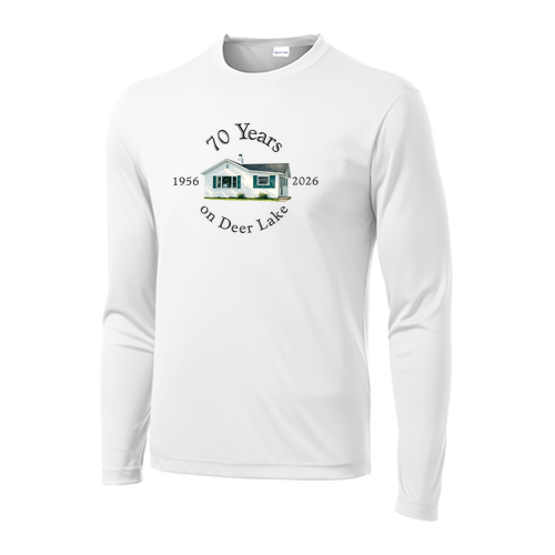 Dri-Fit Sport Tek Long Sleeve Competitor -- White