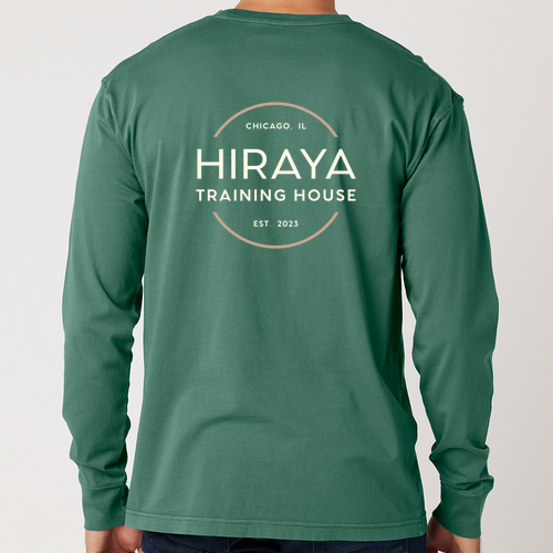 Long Sleeve Tee-- Jade