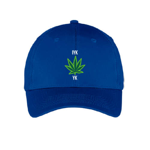 IYKYK Embroidered Cap -- Blue