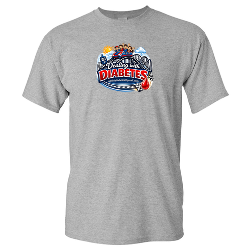 Gildan Heavy Cotton Basic T-Shirt -- Sport Grey