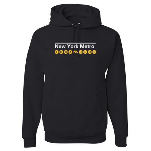 Jerzees 8 oz 50/50 Nublend Adult Hooded Sweatshirt -- Black