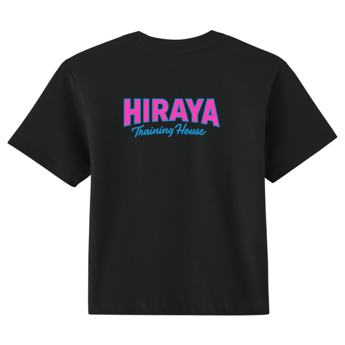 Hiraya Miami Crop Tee -- Black