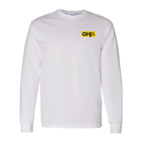Gildan Heavy Cotton Longsleeve Basic T-Shirt -- White